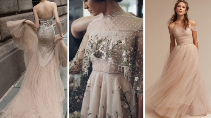 10 Magnificent Wedding Dresses that Prove Nude is the new White