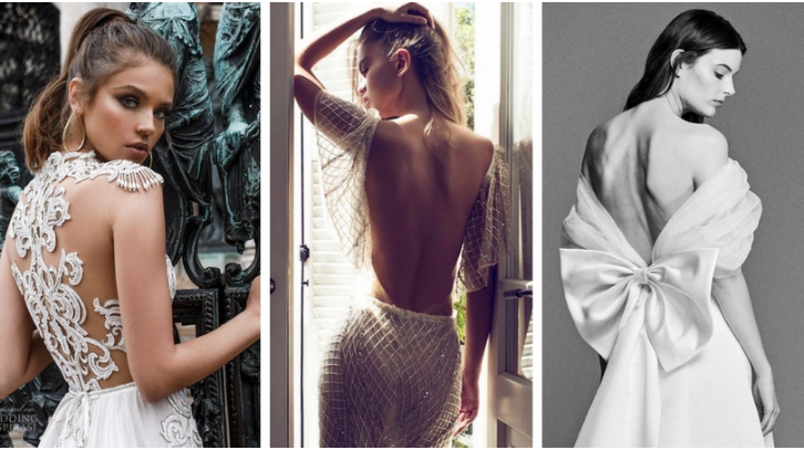 10 wedding dresses that are even more stunning from the back