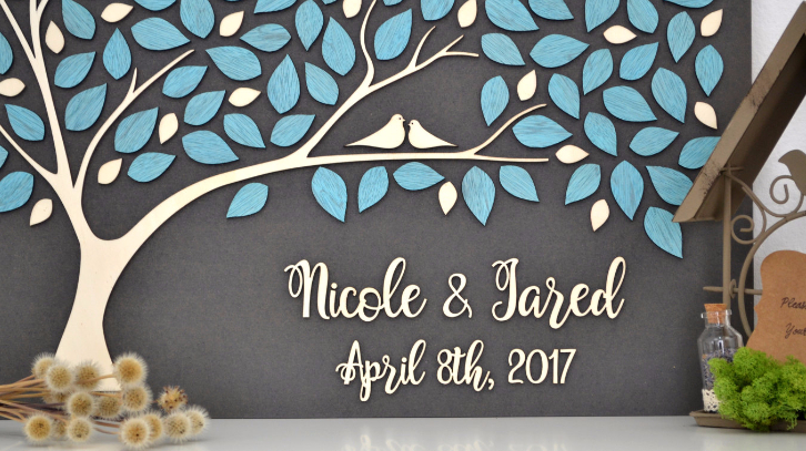 Alternative Ideas for a Wedding Guestbook 
