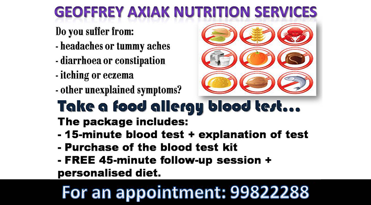 Geoffrey Axiak Nutrition