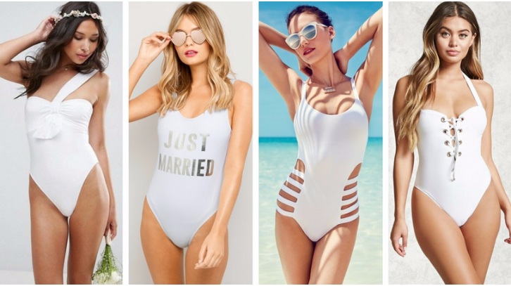 8 White Swimsuits to Knock his Socks off