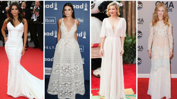 10 Times Celebrities wore Bridal Looks on the Red Carpet