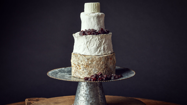 Cheese wheel wedding