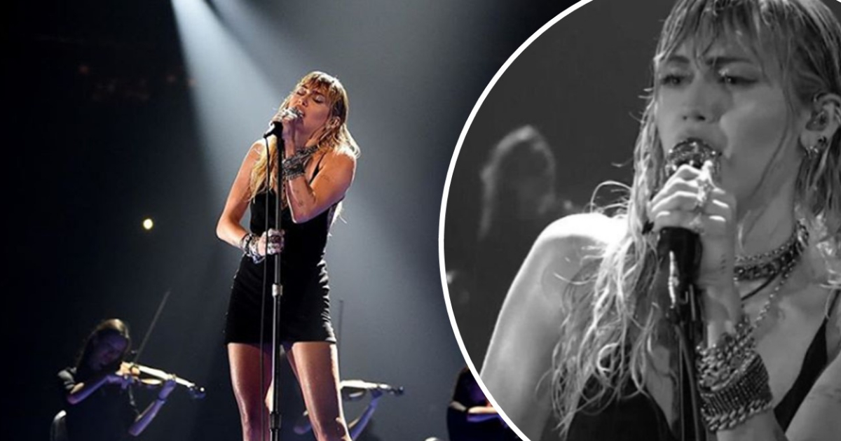 WATCH Miley Cyrus performs new single at the VMAs about her breakup