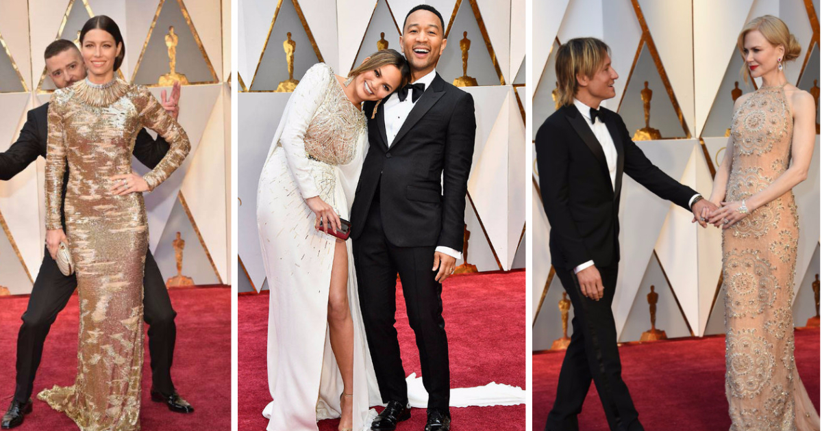 Five of the Cutest Couple Moments on the Oscars Red Carpet
