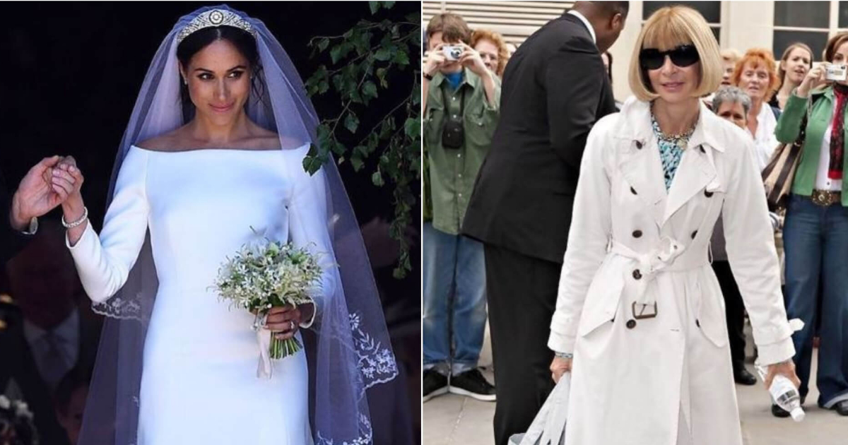 This is what Vogue’s Anna Wintour thought about Meghan Markle’s wedding